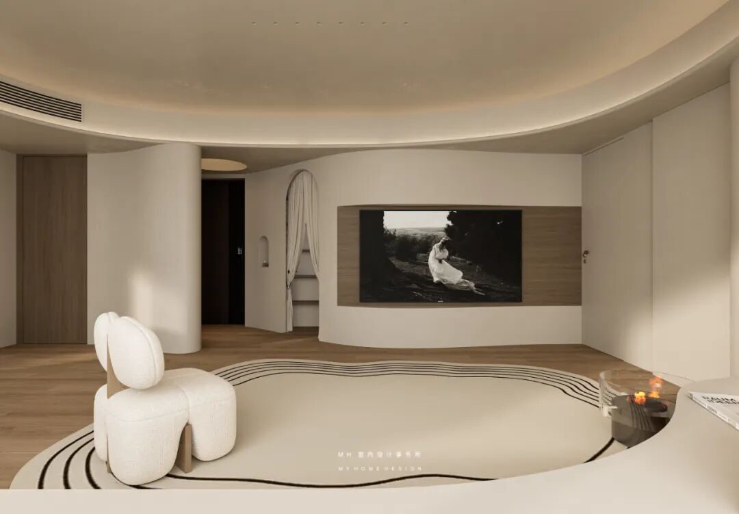 【首发】MH设计新作：流动的诗▏解构空间-18