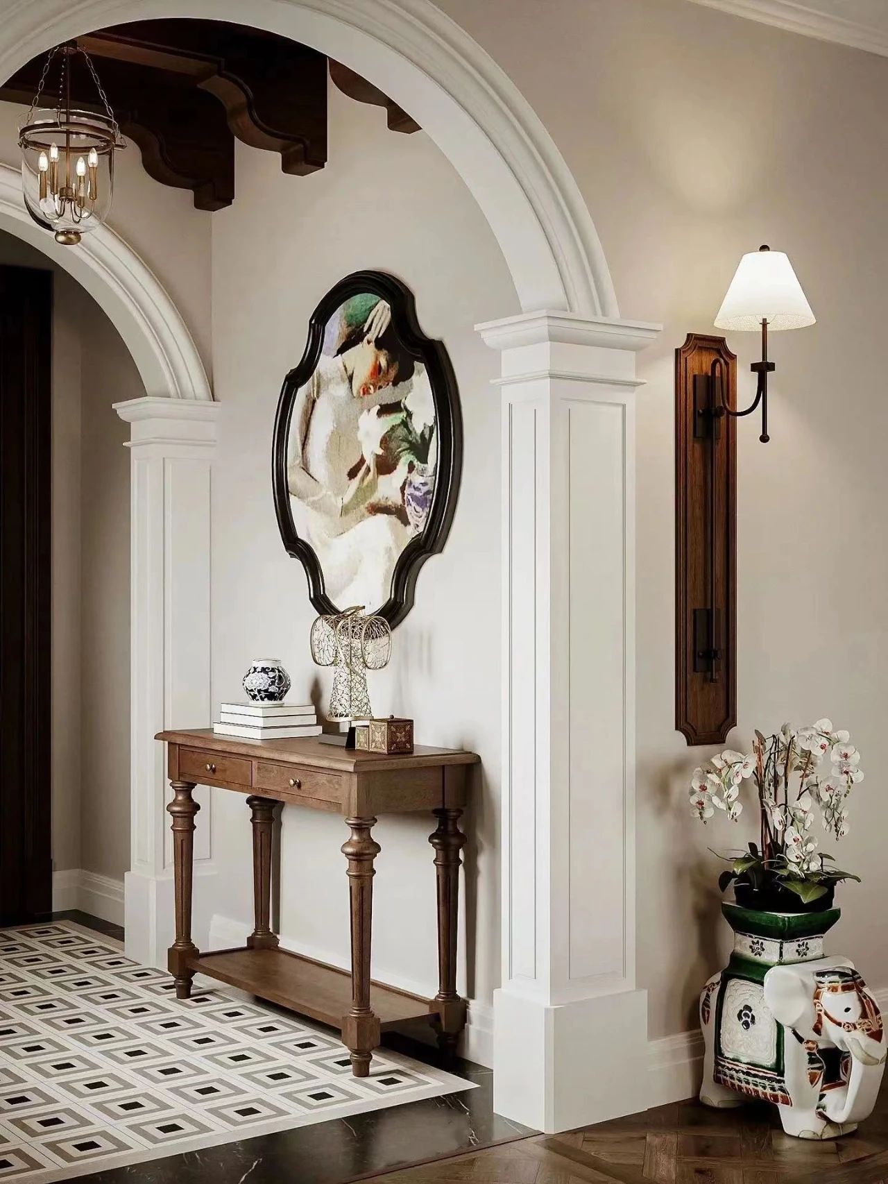 南洋复古风设计-53