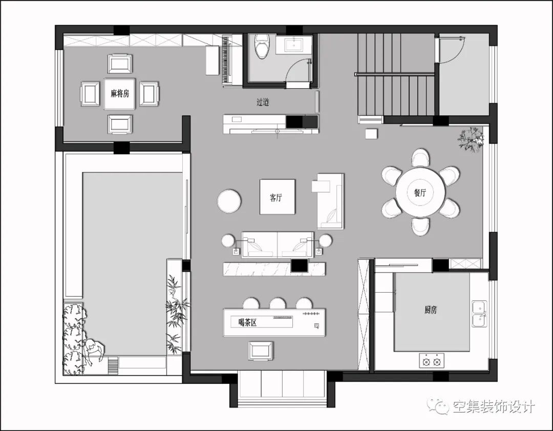 素履之往,心之所向 | 义乌 300m²现代家居设计-39