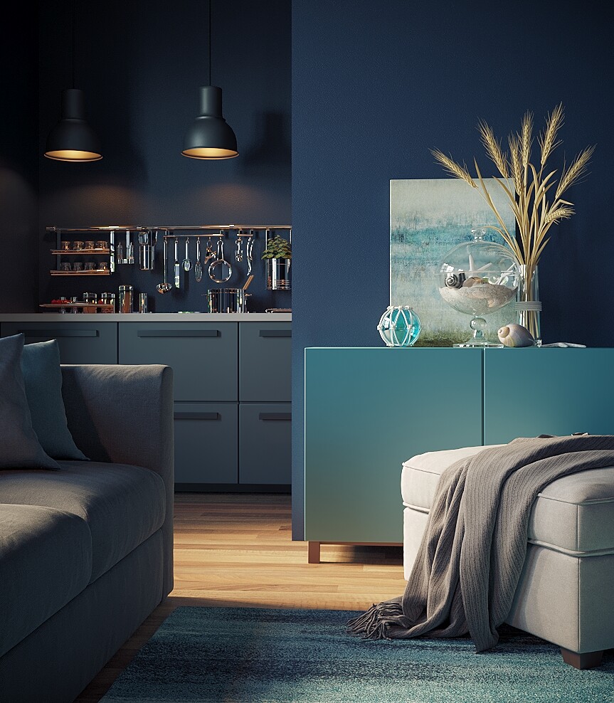 Living area 2 (Archviz)-5