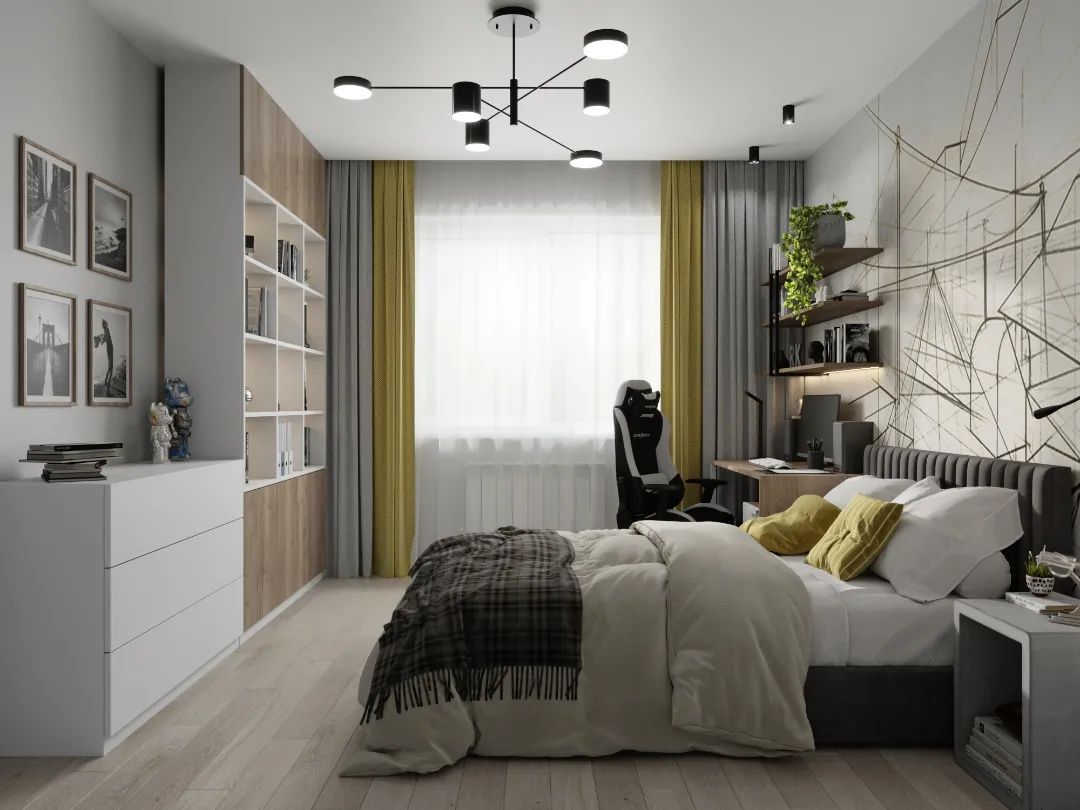 Дизайн комнаты для мальчика-подростка: идеи и фото-21