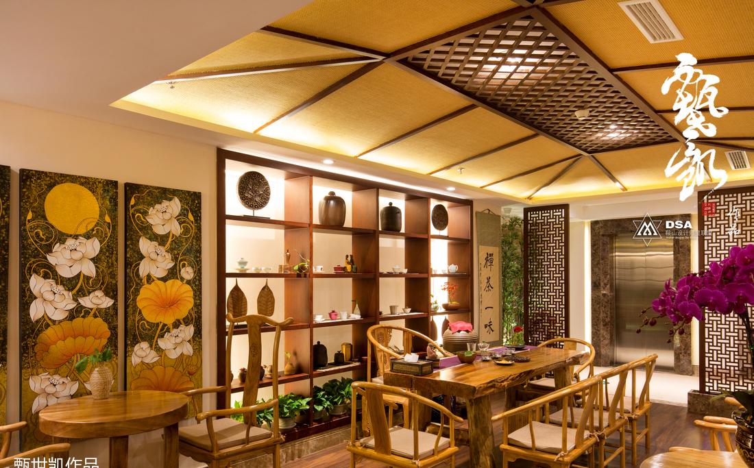 瑜伽馆丨甄世凯设计—【优雅.东方】鞍山市摩力瑜伽-21