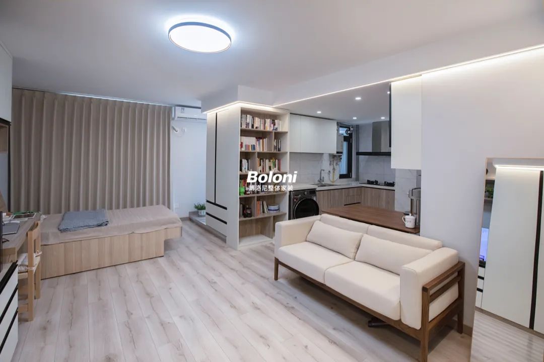 劲松二区简约北欧空间重组丨中国北京丨张静-28