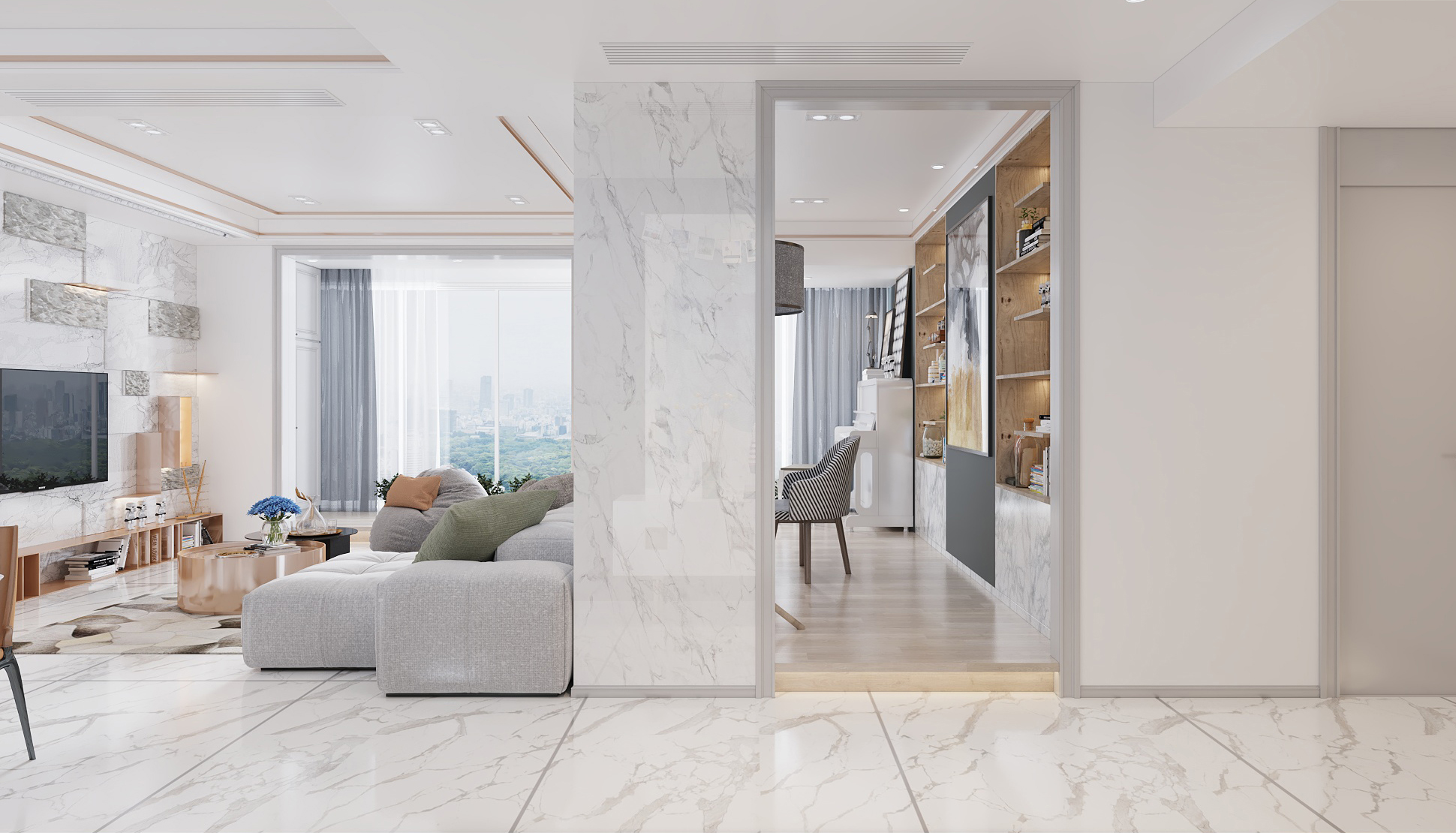 乐山雅居乐小书房与儿童房设计-7