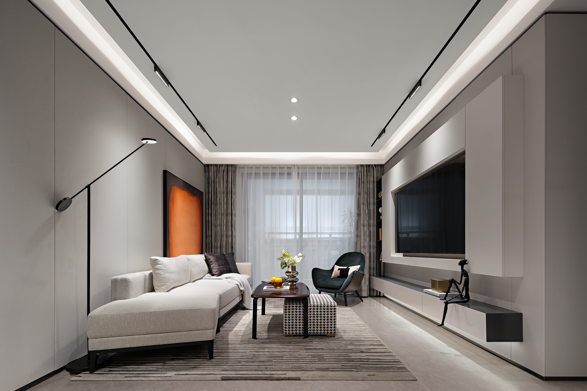 INNEST意巢设计：越秀 · 星樾山畔 < 客厅篇 >-1