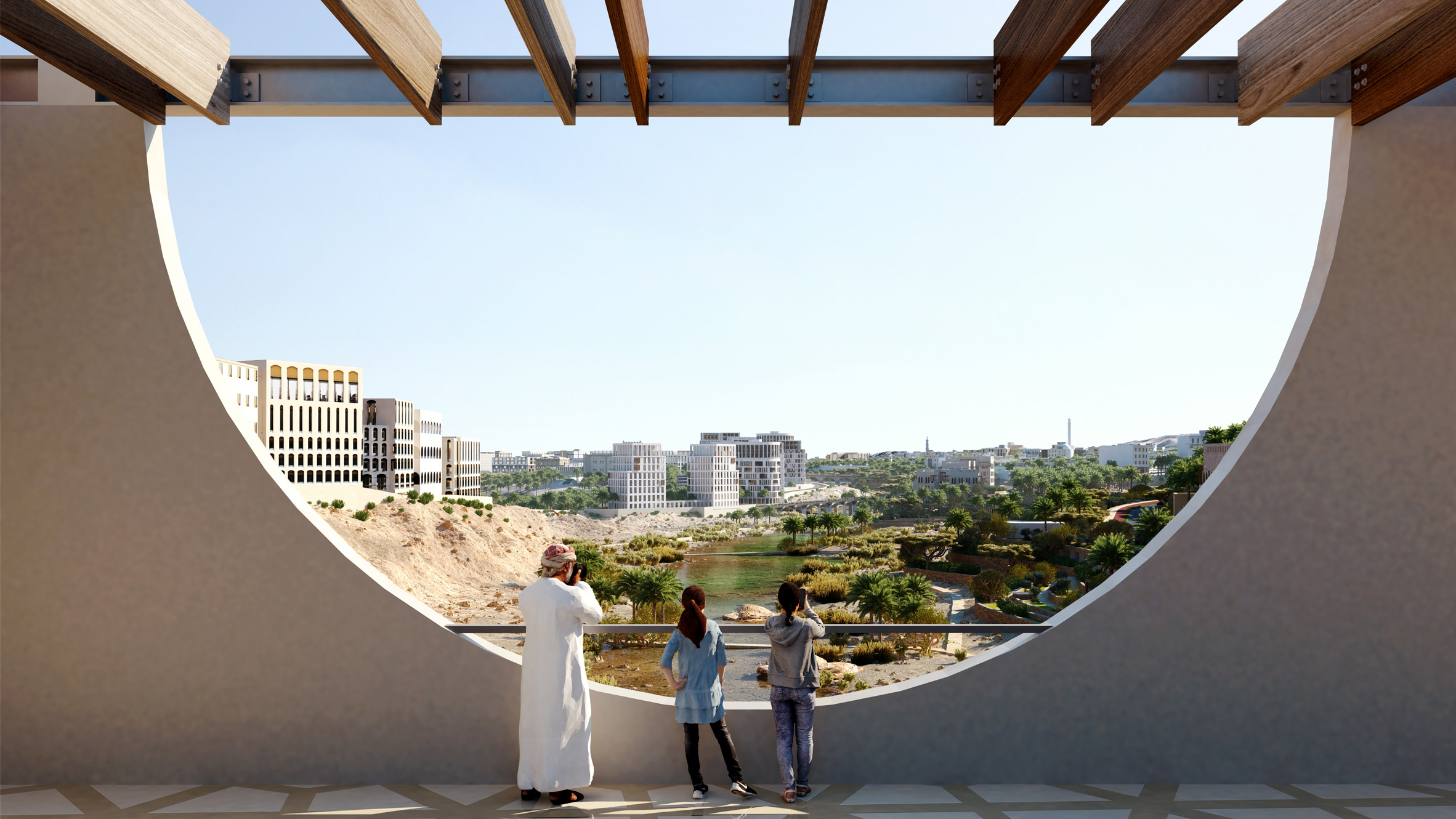 Allies and Morrison challenges "identikit urbanism" with new city for Oman-16