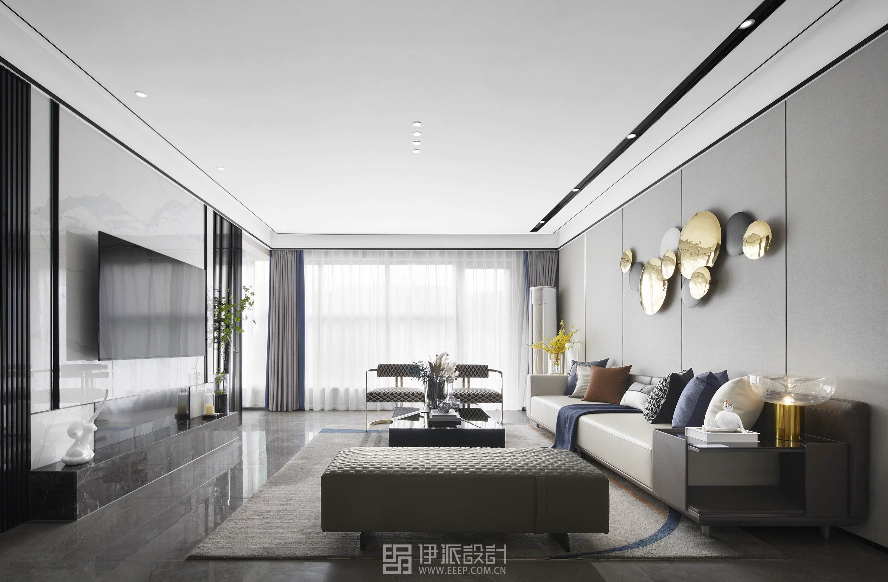 “青岛 TOP5 房企”云玺城样板房软装丨中国青岛丨深圳市伊派室内设计有限公司-20