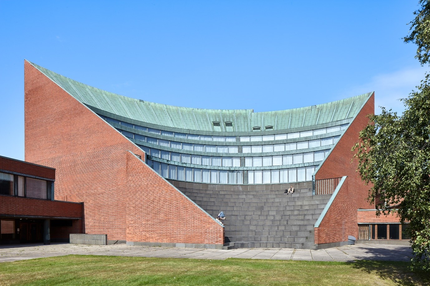 阿尔托大学园区一日光影与建筑之旅丨芬兰丨阿尔瓦·阿尔托,凯伊娅和海基·西伦等-4