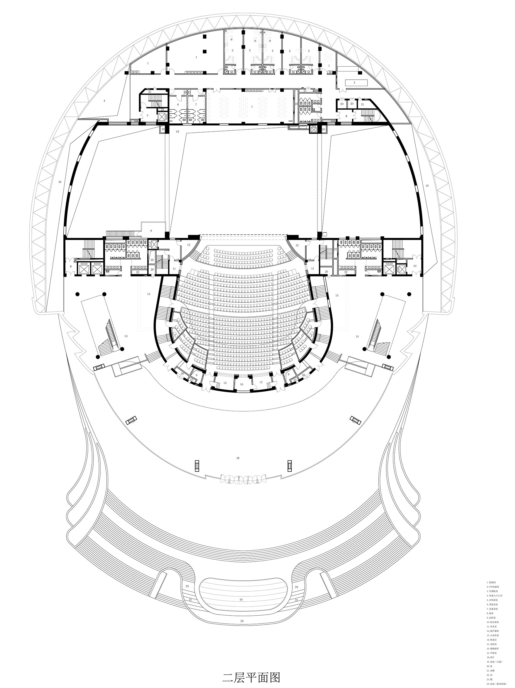 神木艺术中心丨中国陕西丨中科院建筑设计研究院有限公司-50