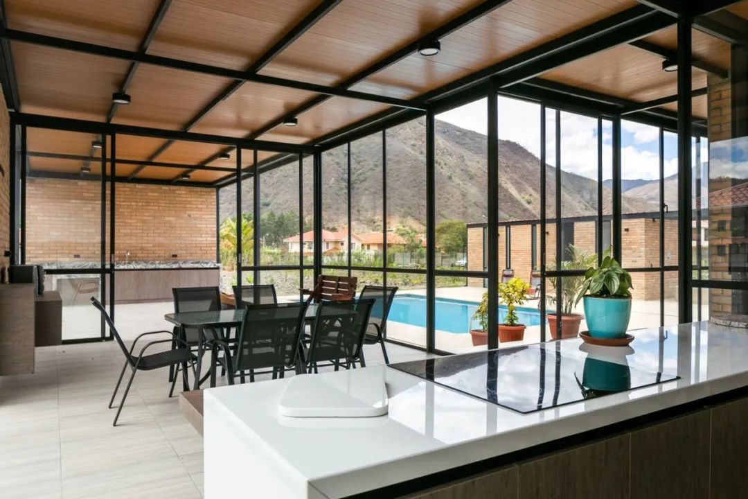 乡村民宿的钢构建筑艺术-16