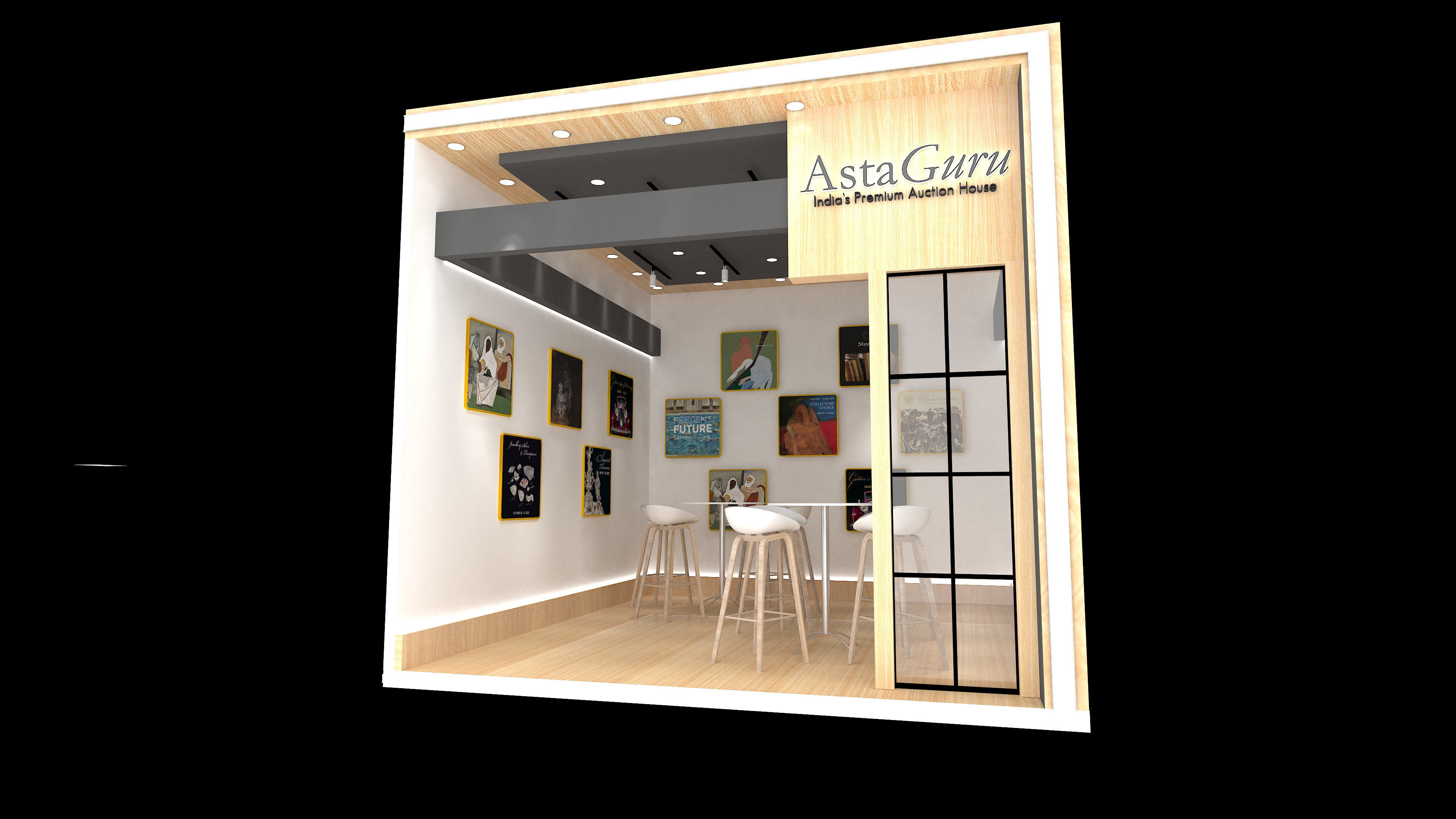 asta guru Modern Art stall-2
