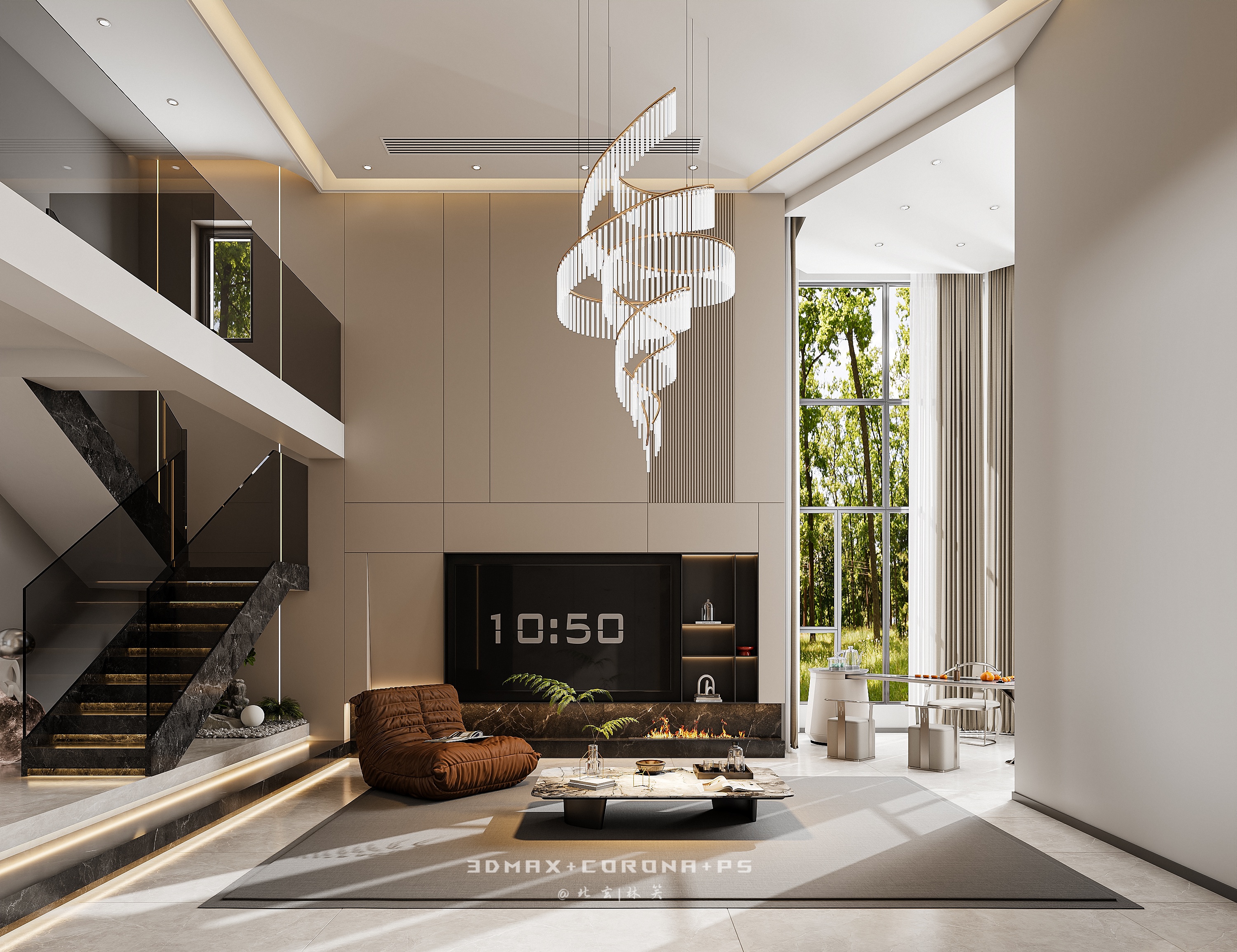 以简驭繁，勾勒现代墅居的高级质感-2