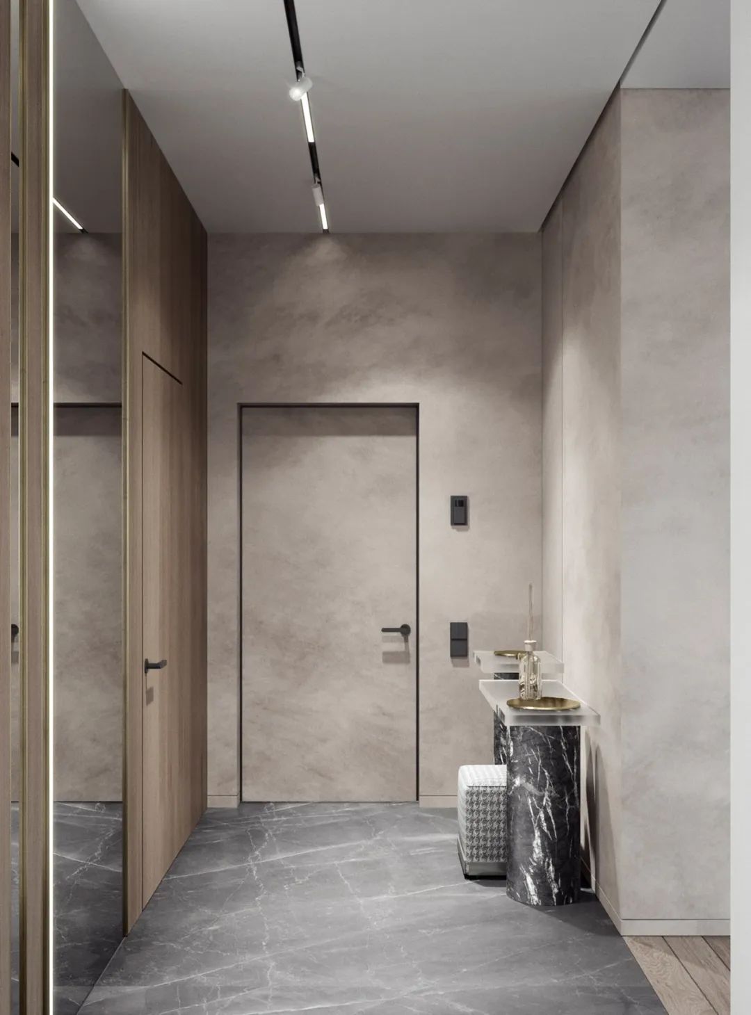 500㎡联排别墅,现代东方诗意空间丨东易日盛北京原创别墅分公司-22