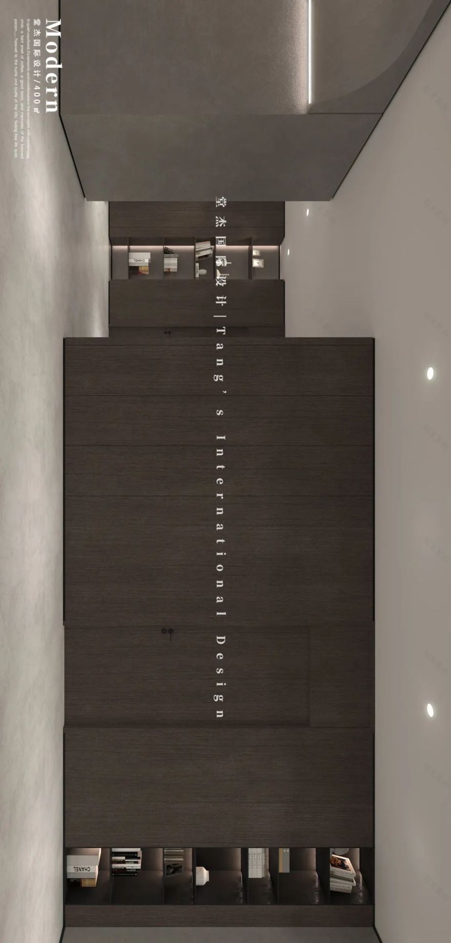 400㎡现代艺术空间丨堂杰国际设计-15