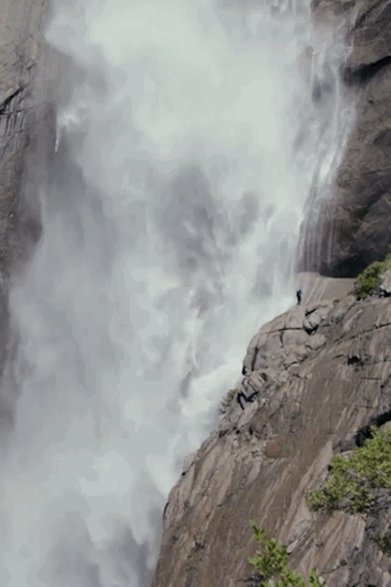 身临《徒手攀岩》现场，攀登史上最难975米高岩壁。I 酋长岩-37