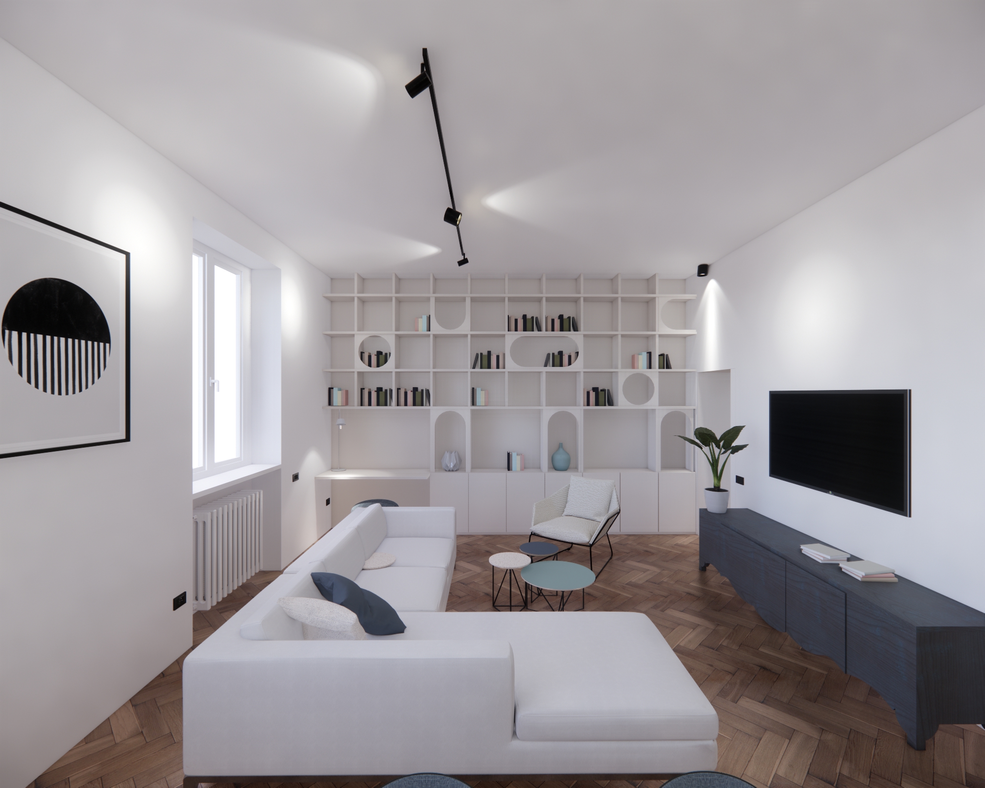 米兰公寓改造丨意大利米兰丨co.arch studio-61