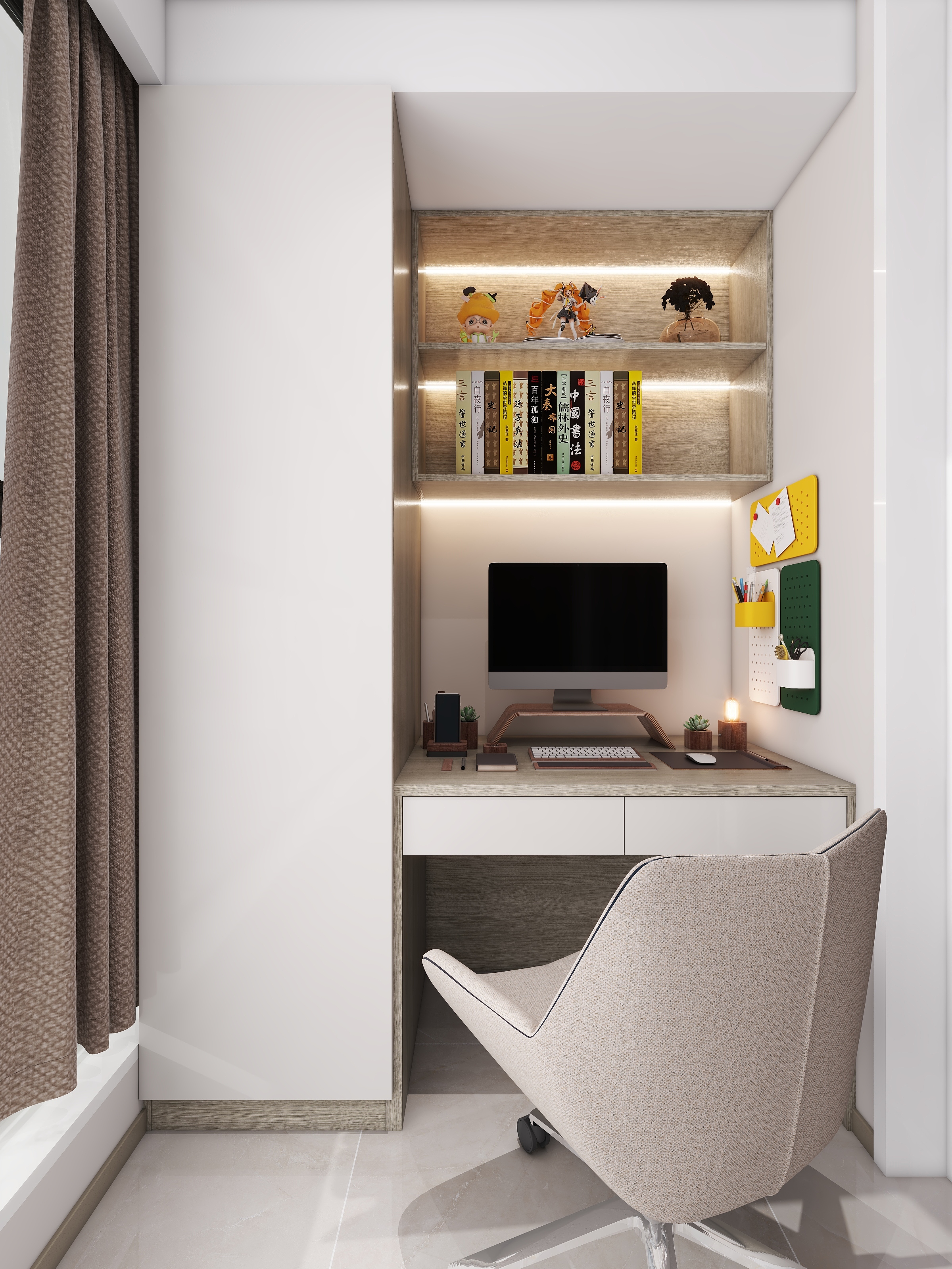 四川成都香瑞楠府（95平方现代简约三居室）-28