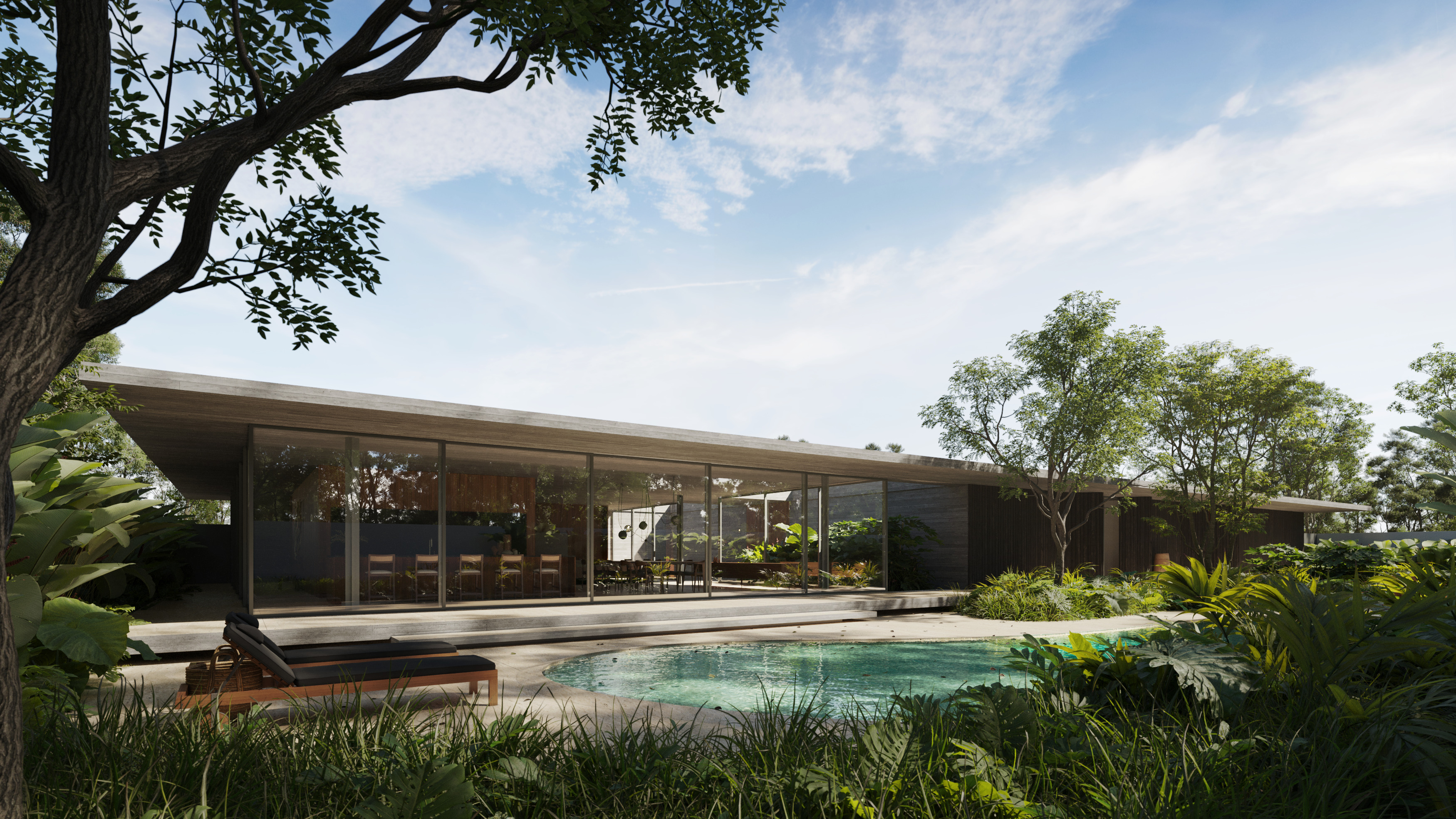 一号屋（注：CASA常见意为房屋、家 ，UM在葡萄牙语中是一的阳性形式，推测CASA UM可能是一号屋之类的表达，具体需结合实际语境） 丨Aguirre Arquitetura-21