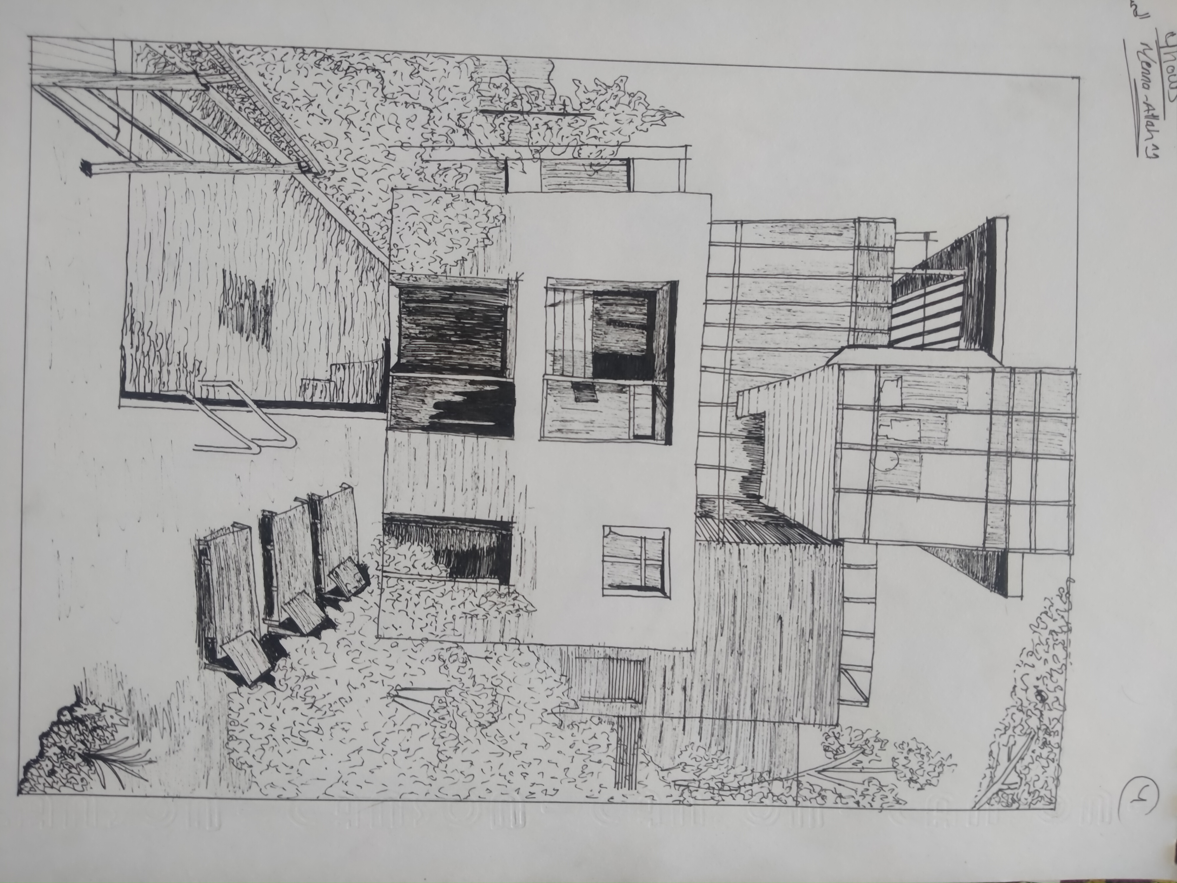 housing and landscape sketches-1