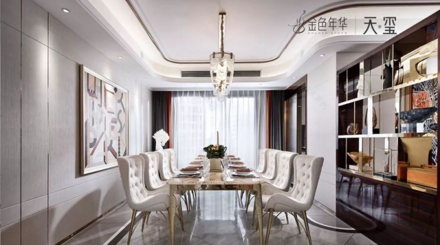 家居设计丨中山金色年华·天玺,奢雅无止境-23