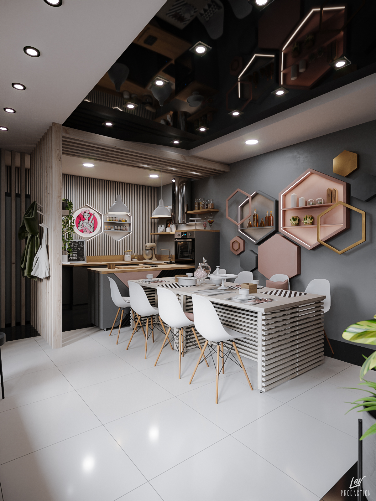 烹饪派对房间设计丨Ya Rada 工作室-3