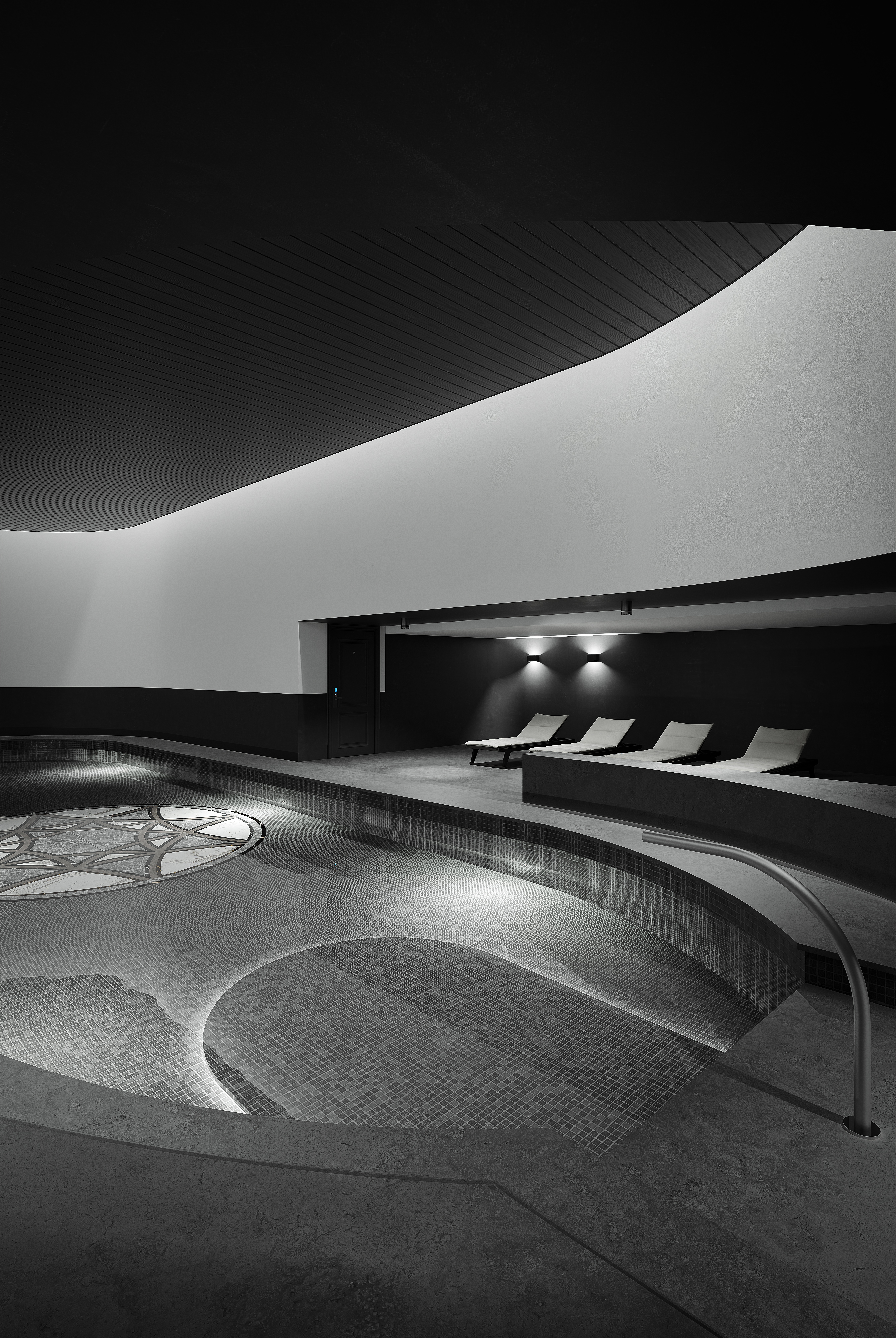 纯封闭空间表现 · 高档酒店泳厅-3