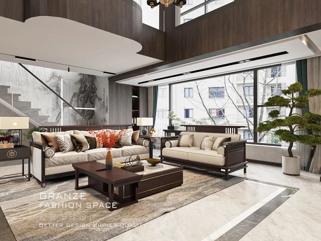 水沐明悦府新中式设计丨中国淮安丨观致国际设计-18