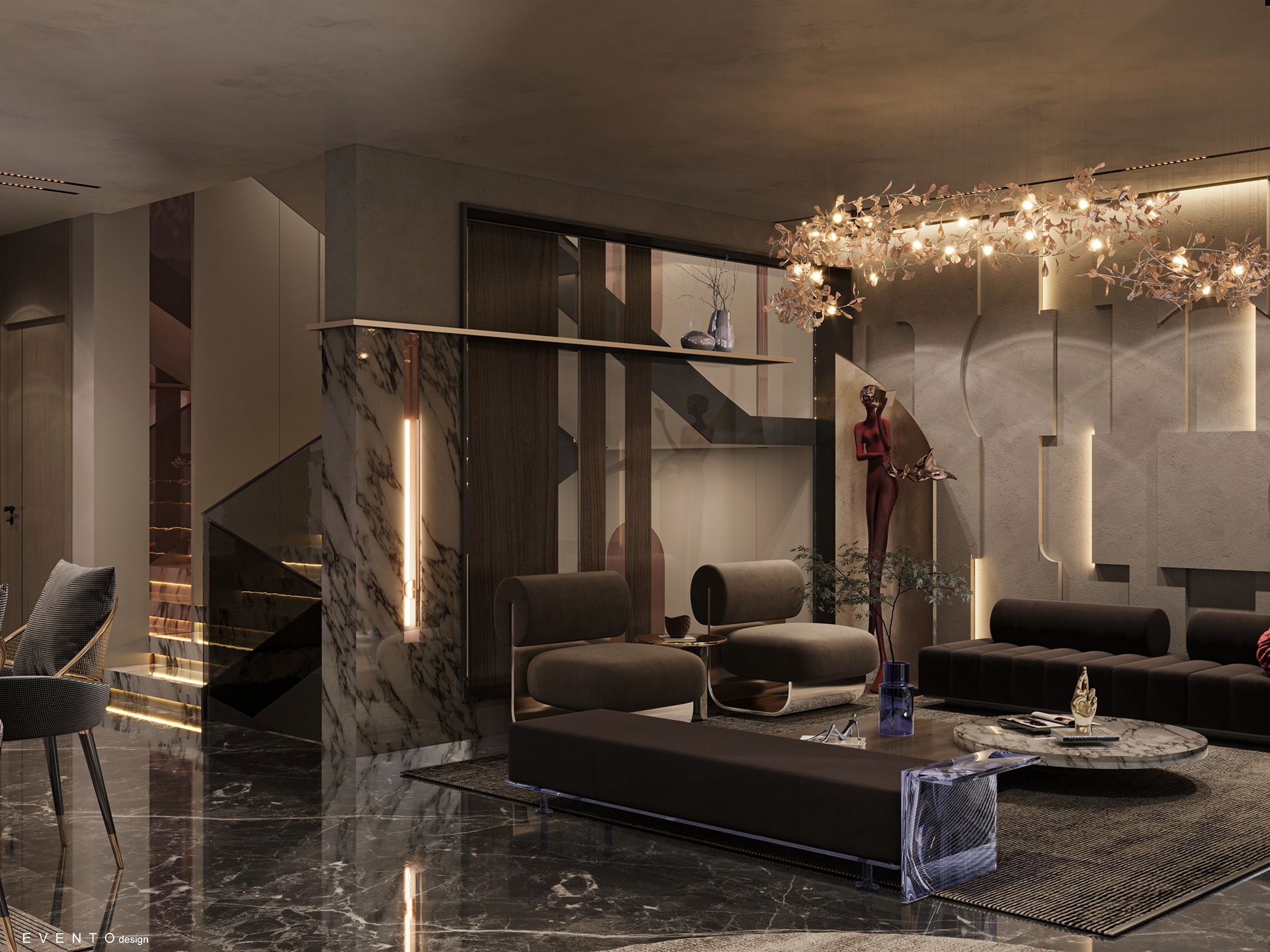 Villa reception (Cairo festival city )-19