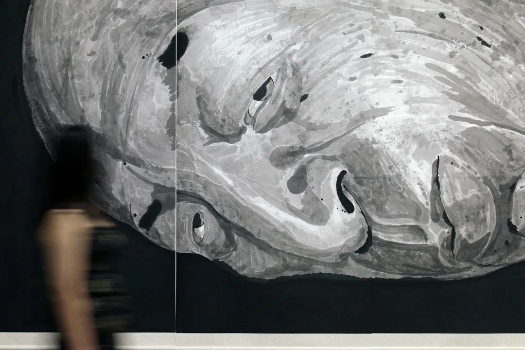 “人间仙境·方力钧水墨”展陈设计丨中国西安丨燕尾设计室-49