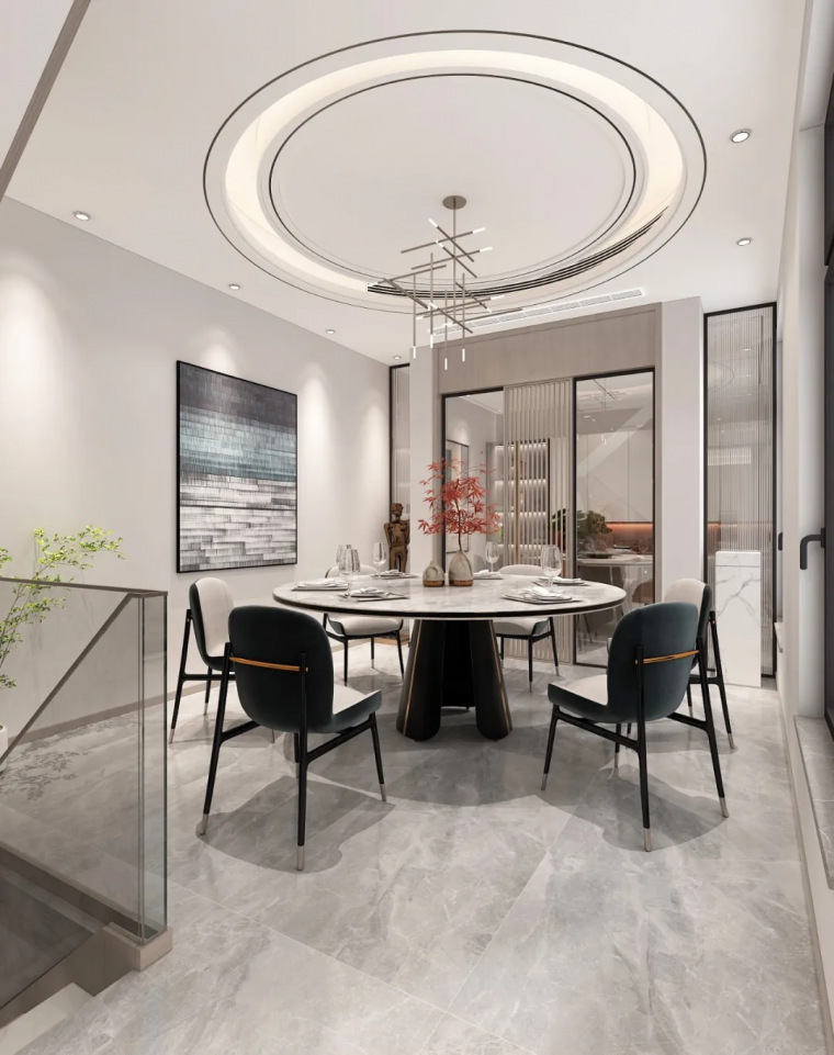 古今元素混搭的优雅别墅-8