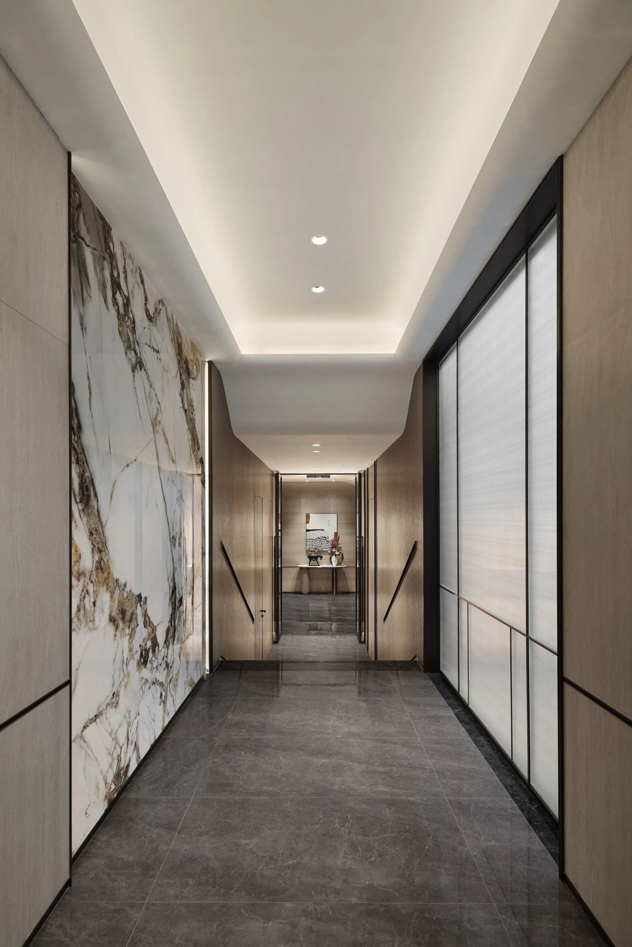 杭州滨江锦尚和品府会所入户大堂丨中国杭州丨ICDL 郑仕樑室内设计-31