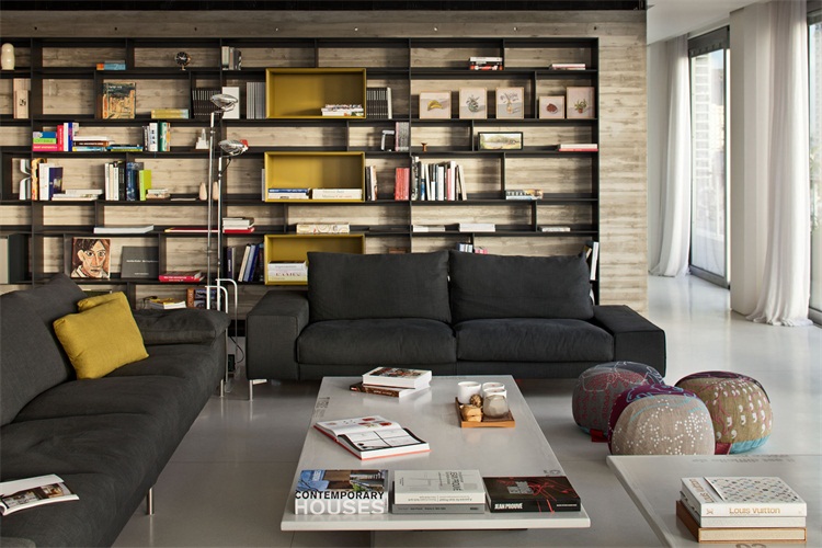 豪华别墅 现代风格Open and transparent to the city-20