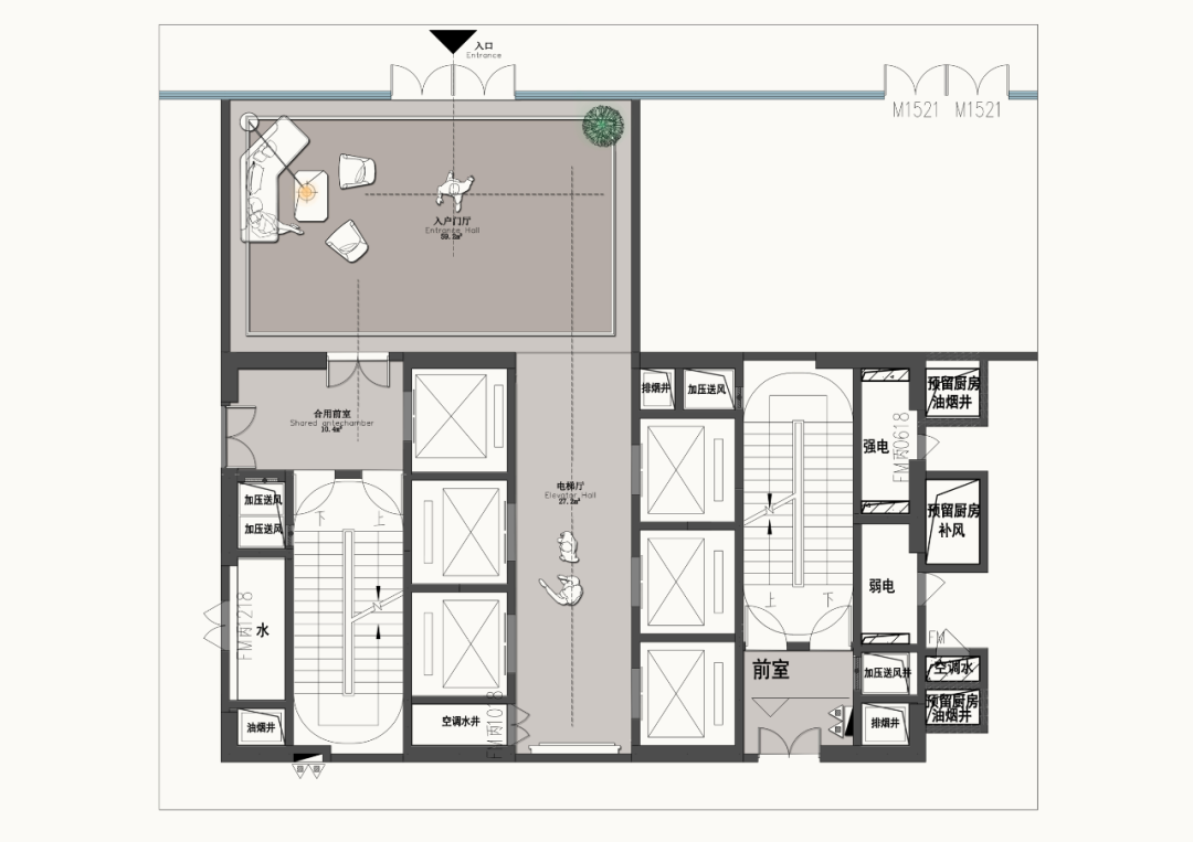 卓伯根中国区总部公寓公区设计丨中国长沙丨周笙笙全案设计机构-44