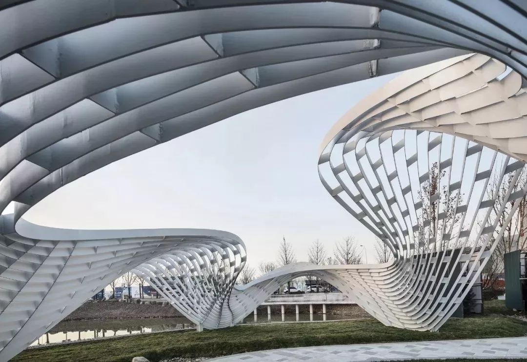 天津宁河生态小镇营销中心——自然与建筑共生的室内设计-9