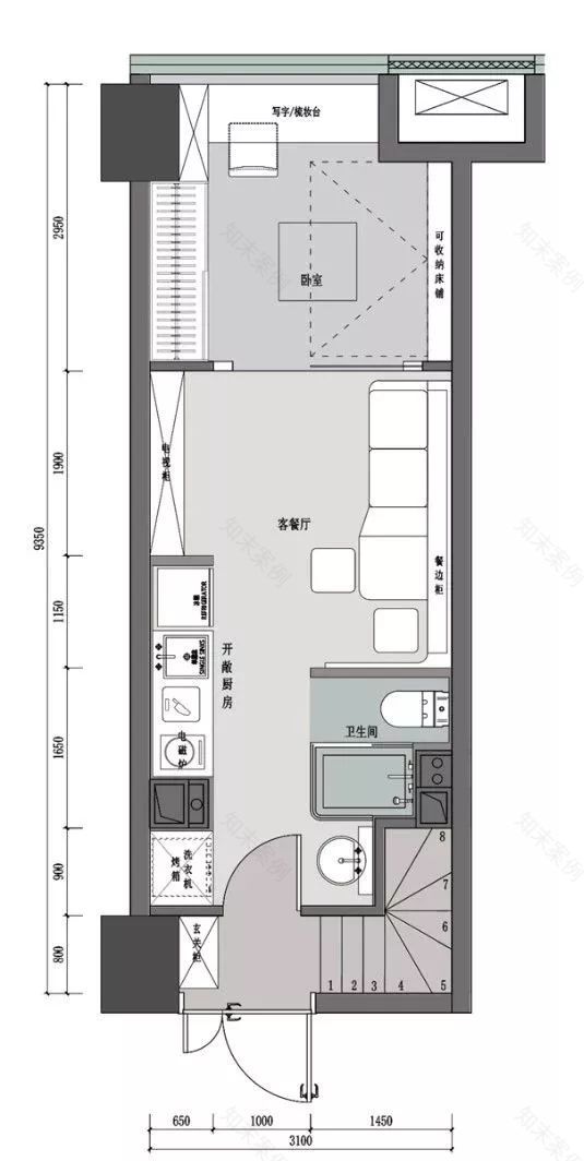 绿地兴港·航都会 | 小空间大欢喜的室内设计-42