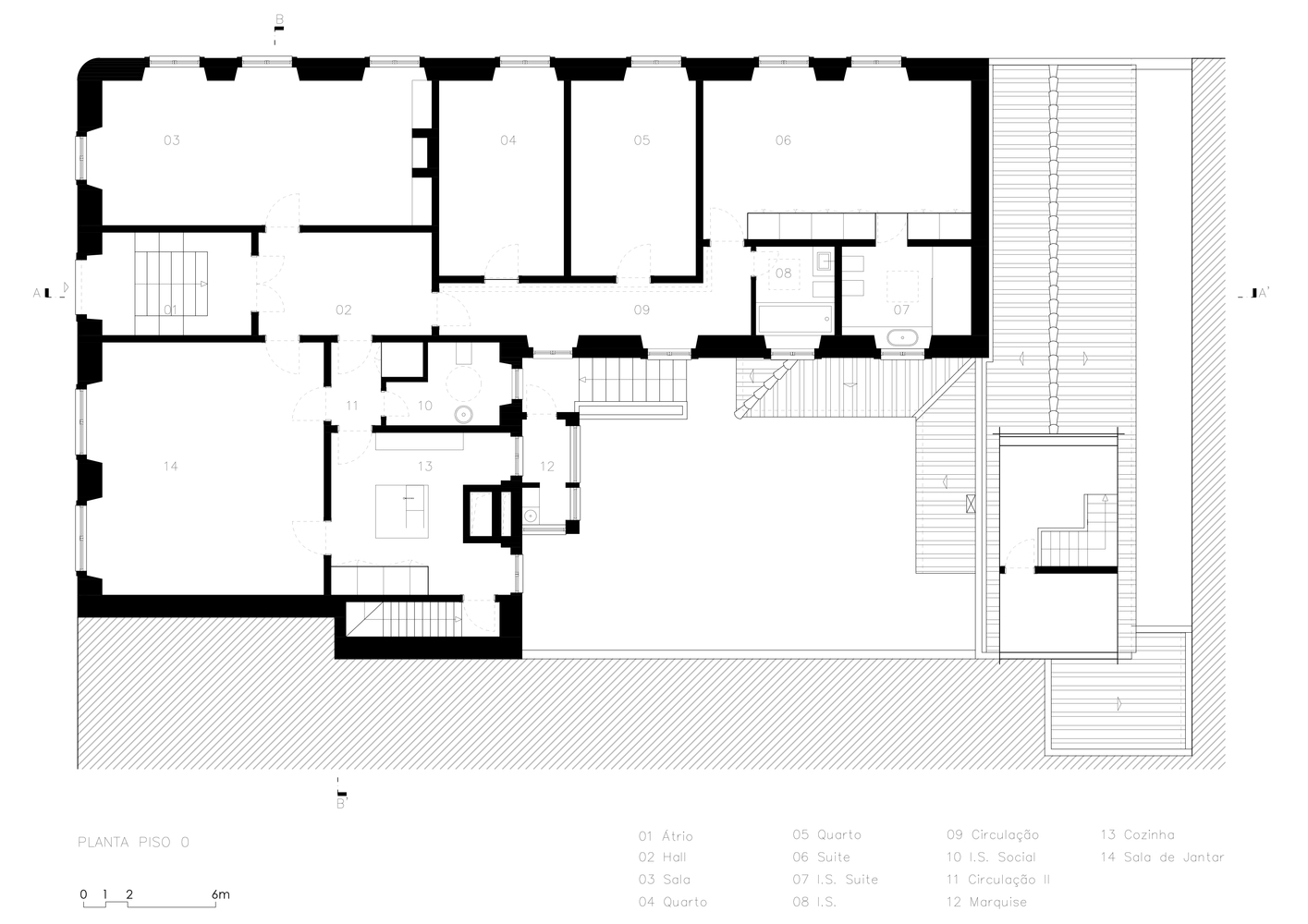 葡萄牙 Setúbal House 的现代改造丨João Tiago Aguiar Arquitectos-13