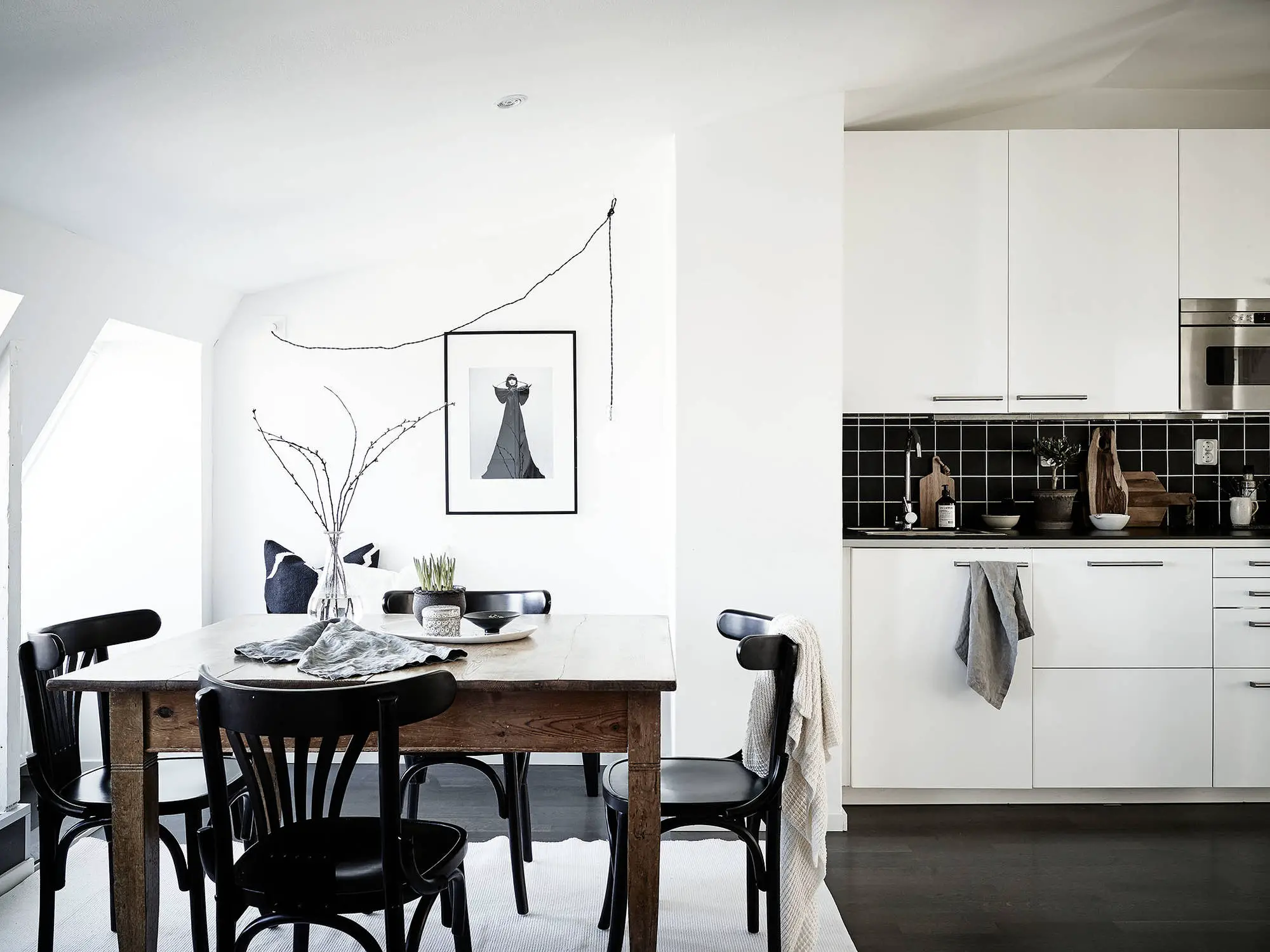 瑞典极简公寓 | 工作生活一体化-8