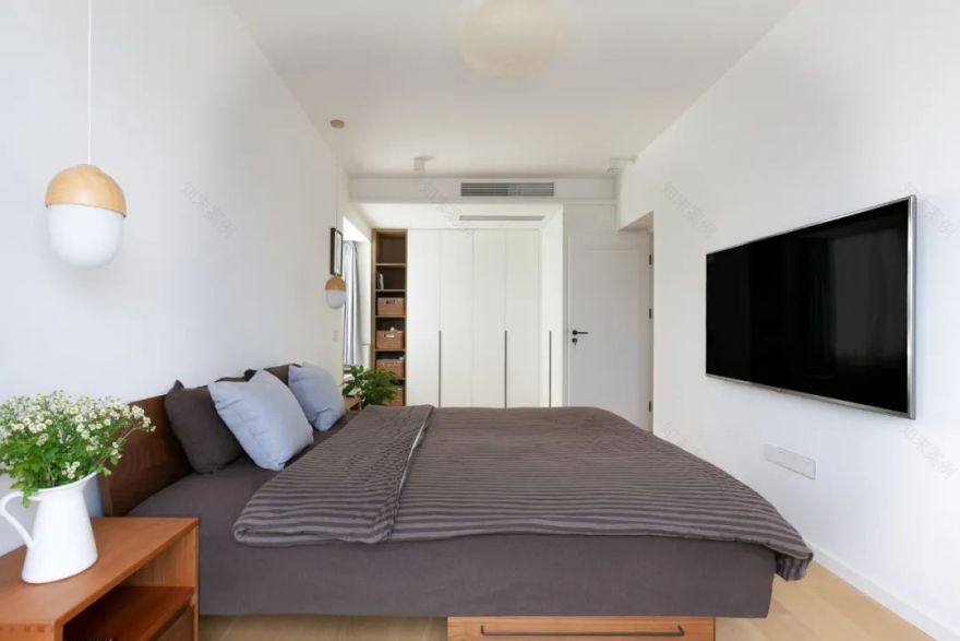 深圳 99㎡小三居,极致收纳+LDK 一体式设计-55