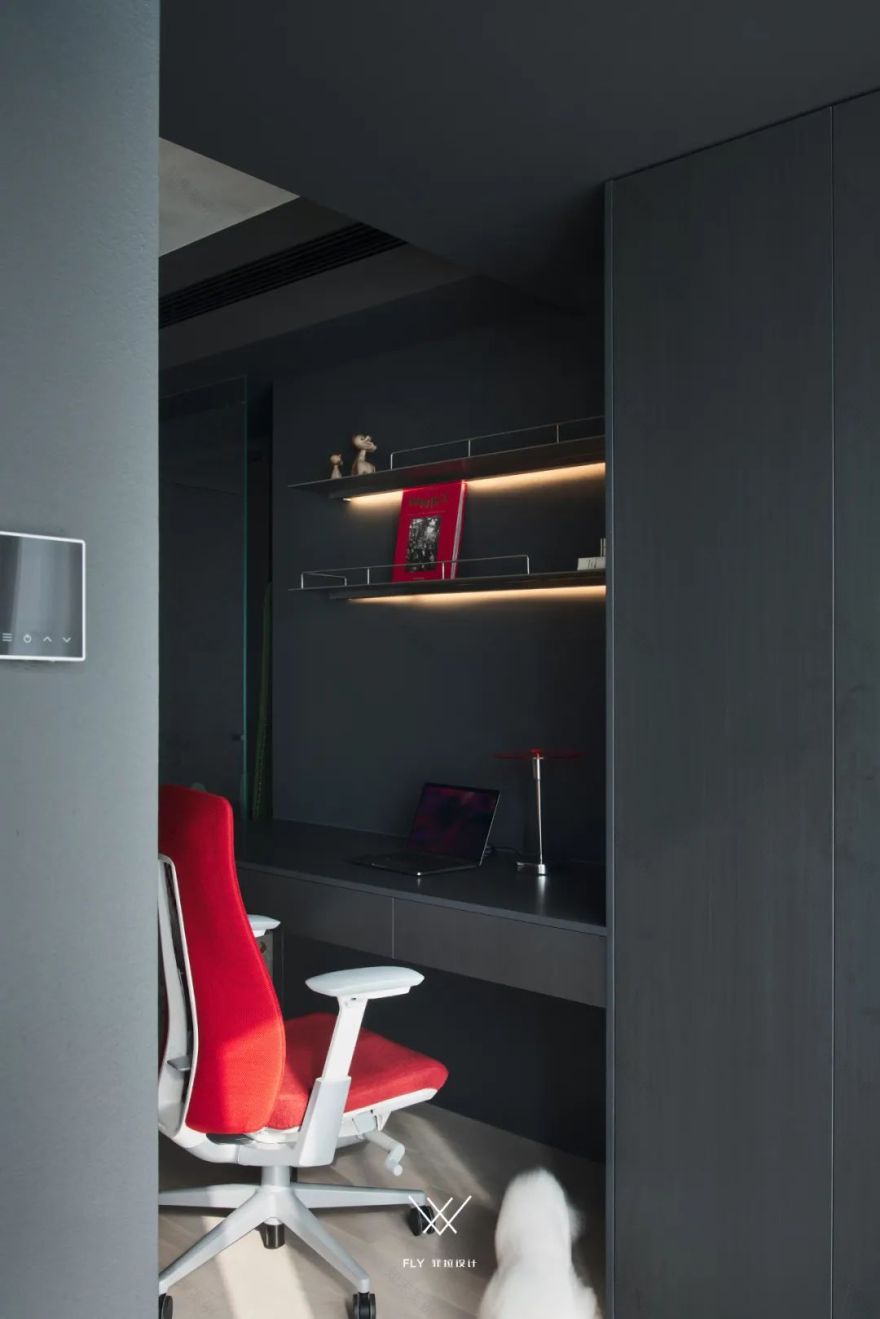 黑镜·颜色 · 极简家居艺术设计丨中国杭州丨菲拉设计-48