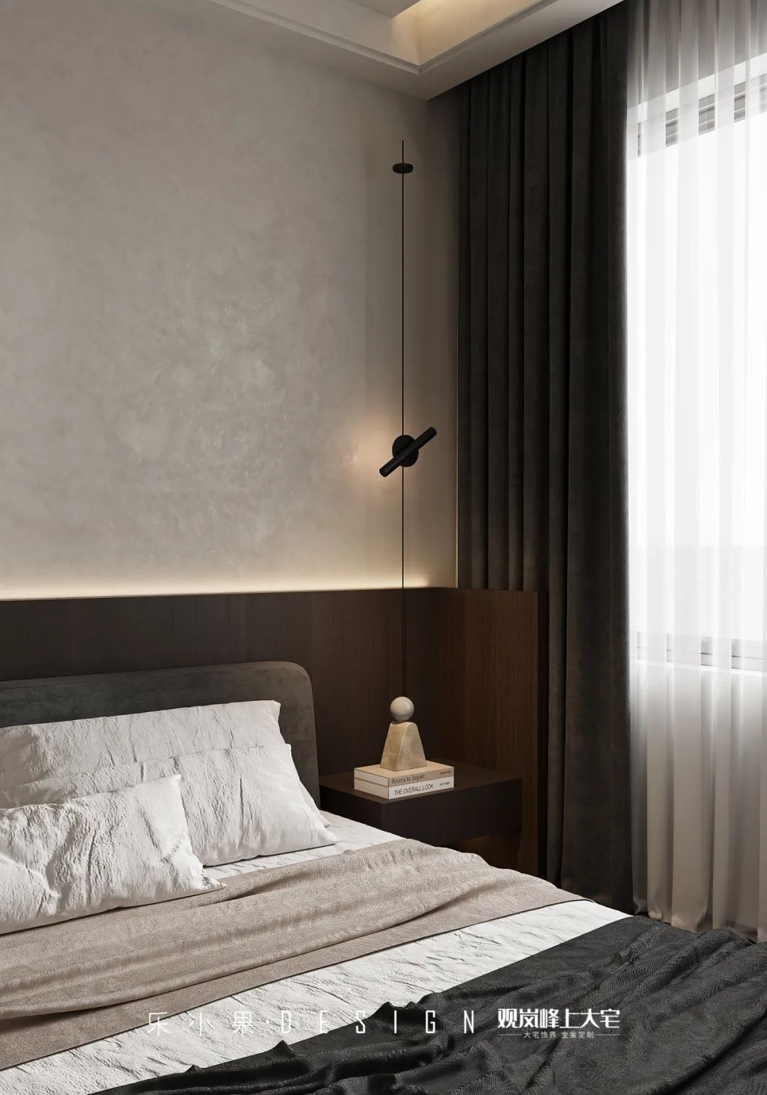 观岚峰上大宅丨金颖：简约格调，不失其华的宜居空间-47