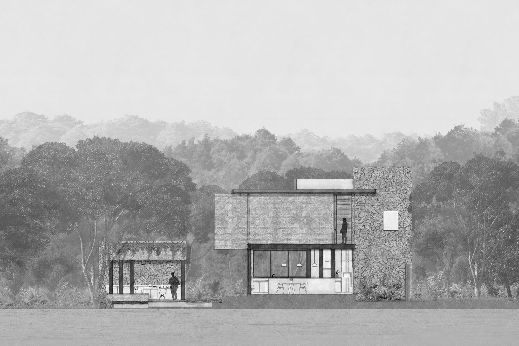 Entreparotas House / Di Frenna Arquitectos-24