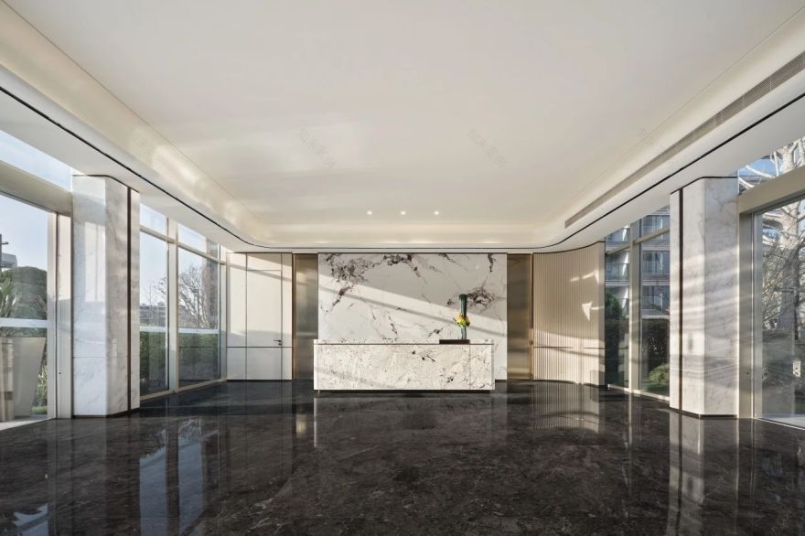 杭州滨江锦尚和品府会所入户大堂丨中国杭州丨ICDL 郑仕樑室内设计-3