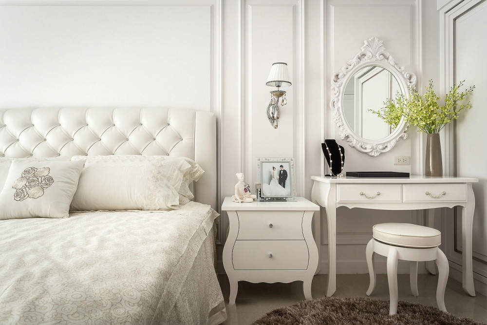 丰越设计打造现代原木金属风格样板间-27