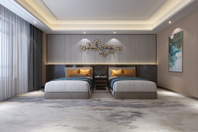 银川瑞吉酒店设计方案鉴赏|银川酒店设计装修公司推荐-21