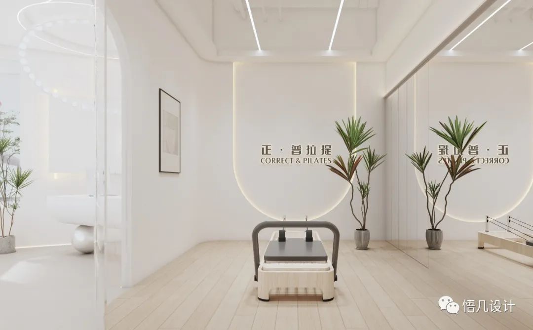 奶油系运动空间 · 温柔治愈的普拉提场馆设计丨中国深圳丨悟几设计-32