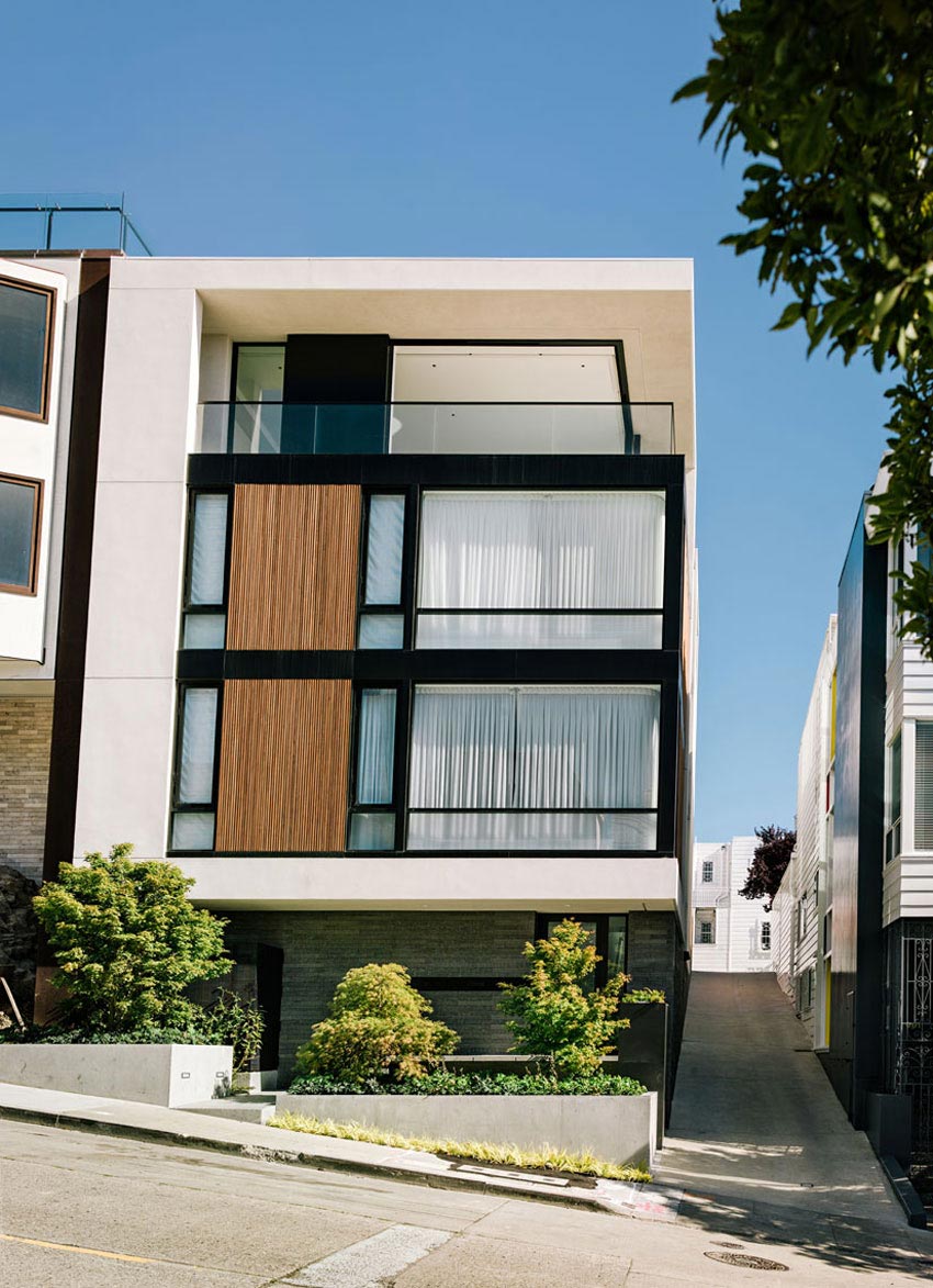 旧金山现代蝴蝶住宅-4