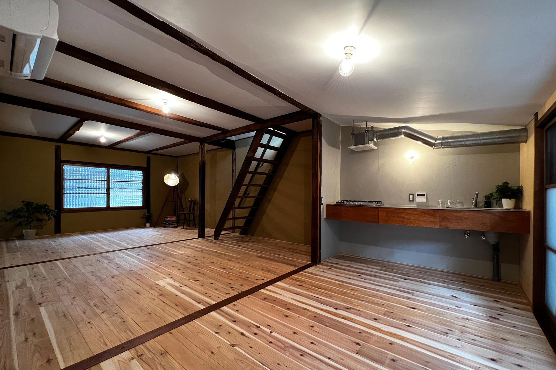 京都老式联排别墅改造,传统与现代的完美融合-5