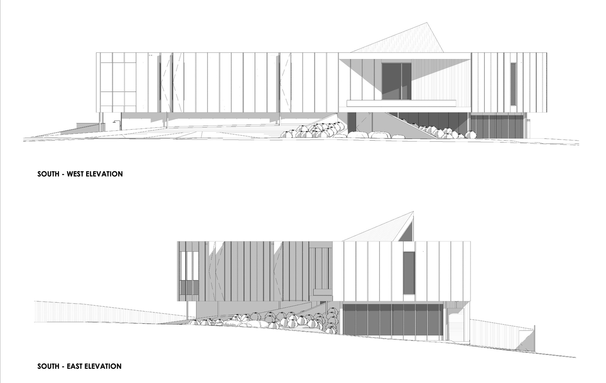 Three Angle House / Megowan Architectural-88