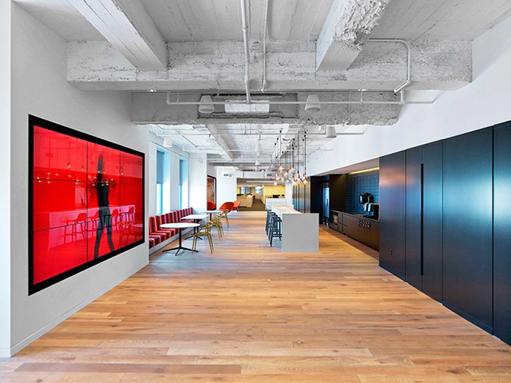 索尼纽约新总部现代办公空间设计-11