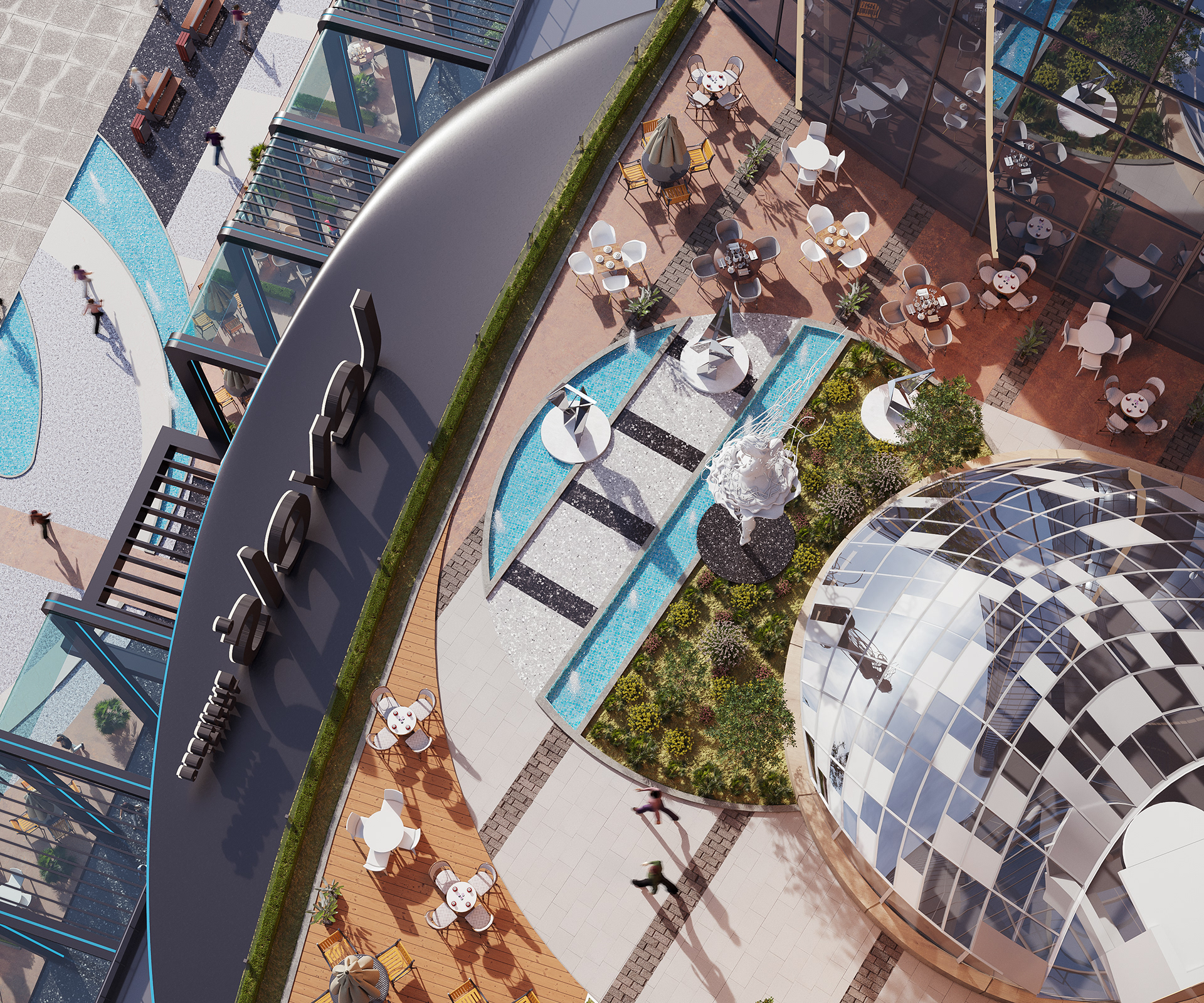 水平塔或层级塔丨埃及丨Urbanlanes Developments-11